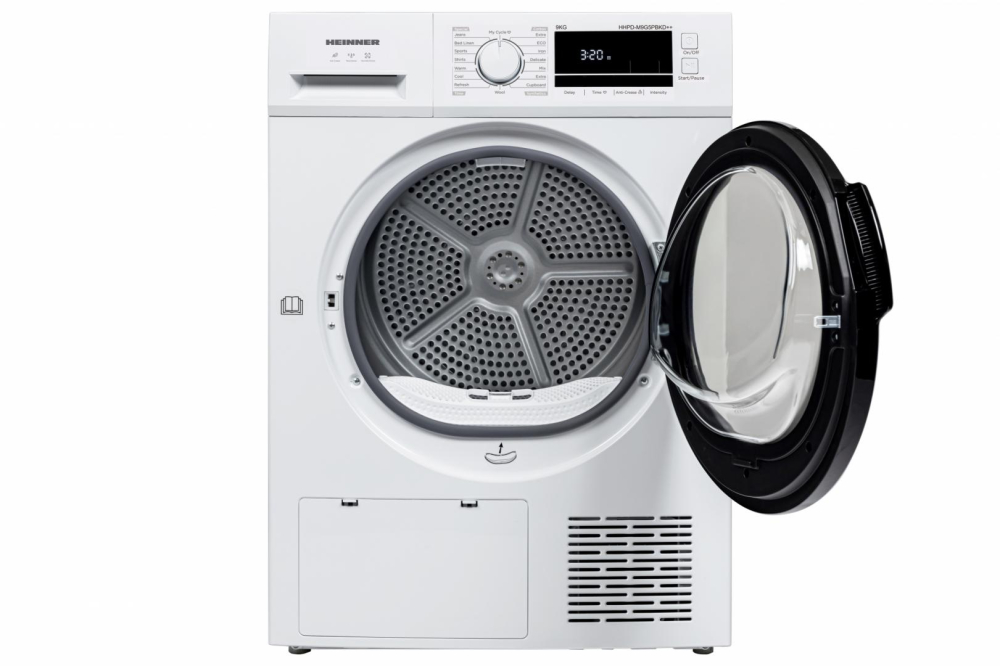 Uscator de rufe HEINNER HHPD-M9G5PBKD++, 9 kg, Clasa: D, Alb [4]