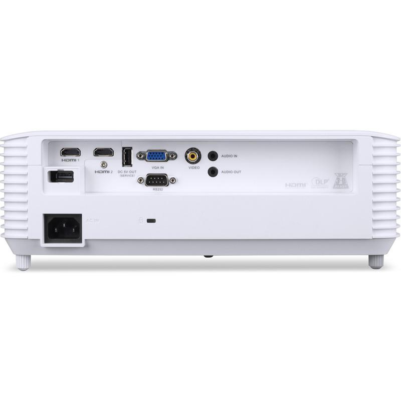 Videoproiector Acer P1258i, XGA 1024* 768, 4:3/ 16:9, 20.000:1, zoom 1.3x, lampa 5.000 ore/ 15.000 ore ecomode, boxa 10W, 2* HDMI, D-Sub, Composite Video RCA, audio in/ out, 2* USB Type A, RS232, PIN  [2]