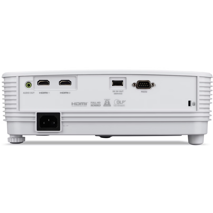 Videoproiector Acer X1526, FHD 1920*1080, up to WUXGA 1920*1200, 4.000 lumeni, 16:9/ 4:3, 13.000:1, diagonala maxima 300", distanta maxima de proiectie 10 m, boxa 3W, lampa 5.000/ 20.000 ore, 29-33 dB [2]
