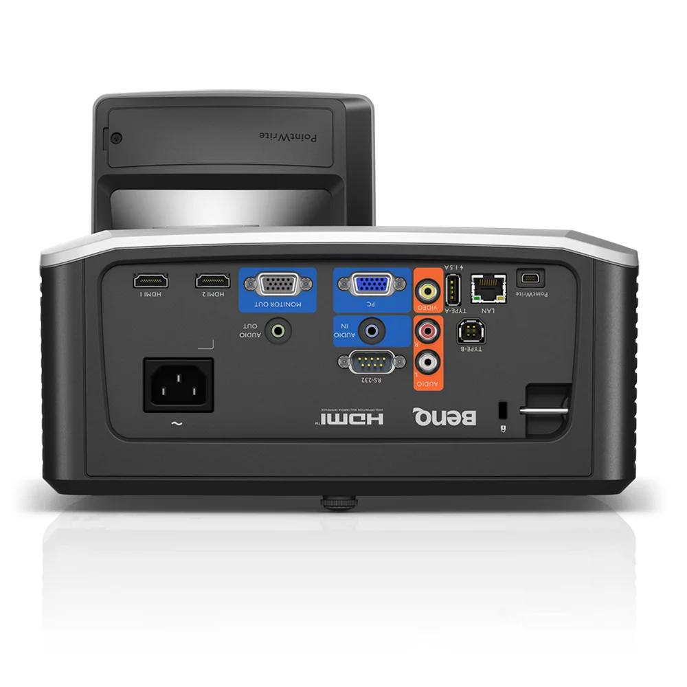 Videoproiector BenQ MH856UST+, FHD 1920* 1080, up to WUXGA 1920*1200, 16:9, 10.000:1, lampa 5.000 ore/ 12.000 ore ecomode, 2* D-sub, Composite Video in (RCA), 2* HDMI, LAN (RJ45), USB Type A, USB Type [2]