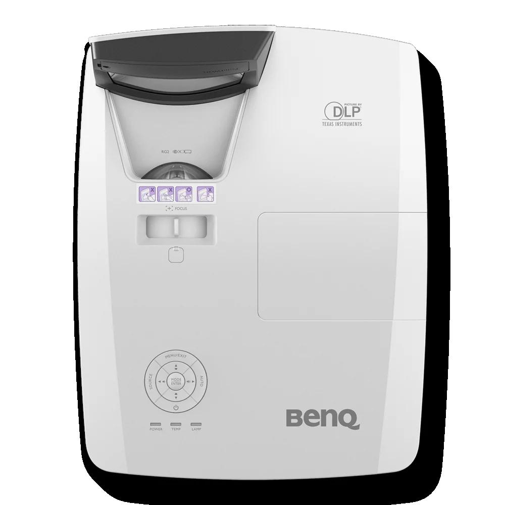 Videoproiector BenQ MH856UST+, FHD 1920* 1080, up to WUXGA 1920*1200, 16:9, 10.000:1, lampa 5.000 ore/ 12.000 ore ecomode, 2* D-sub, Composite Video in (RCA), 2* HDMI, LAN (RJ45), USB Type A, USB Type [3]