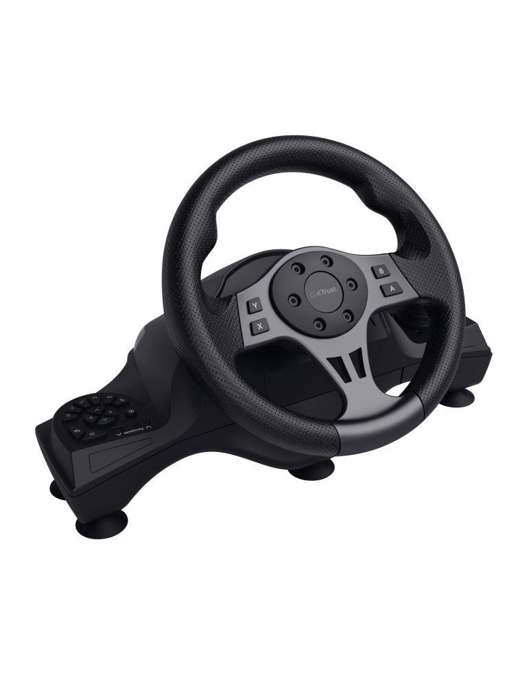 Volan racing Trust GXT 289 Movi Movi, conectivitate cu fir, 25 de butoane, console compatibile Nintendo Switch, Xbox Series S, Xbox Series X, Xbox One X, Xbox One S, Xbox One, PS4, PS4 Original, PS4 P [2]