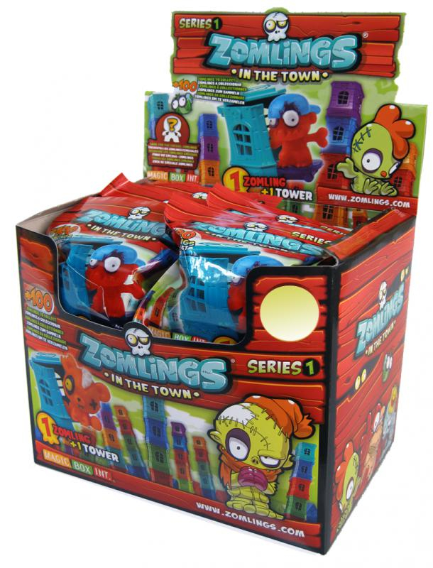 Zomlings - blister cu turn si o figurinaFigurinele Zomlings invadeaza locurile de joaca de pretutindeni!Creează-ți propriul oraș Zomlings. Plasează multe figurine. Este oîntreagă lume pe care o poți c [1]