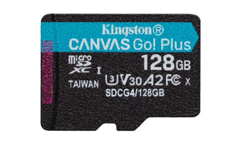 Carduri memorie - Card de memorie Kingston Canvas Go! Plus Micro-SDXC, 128 GB, Clasa 10