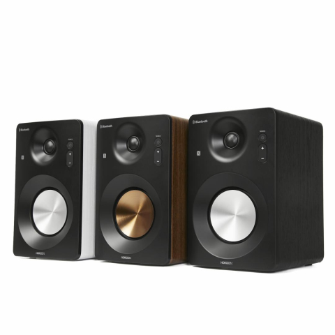 Boxe active Horizon Acustico HAV-M1100W, 2.0, 60W, BT, NFC, Optical, Coaxial, AUX, Alb [1]