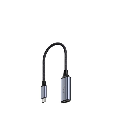 Conectica - Adaptor Cudy UH401 USB-C la HDMI 4K 60Hz, USB C/ HDMI, Gri