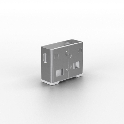 Conectica - Adaptor USB Locks Lindy, 10 USB, alb
