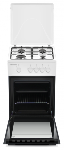 Aragaz gaz Heinner HFSC-K50WH, 4 arzatoare, dispozitiv de siguranta, 50x50 cm, alb [1]