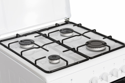 Aragaz gaz Heinner HFSC-SME50WH, 4 arzatoare, dispozitiv de siguranta, 50x55 cm, alb [5]