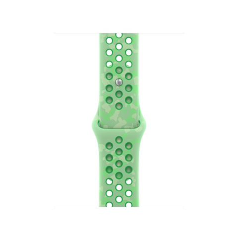 Bratari fitness - Curea pentru Apple Watch 40mm Green Spark Nike Sport Band - M/L