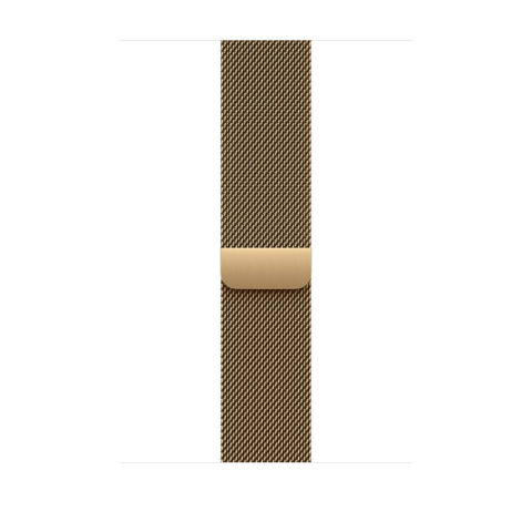 Wearables  - Curea pentru Apple Watch 46mm Radiant Gold Milanese Loop - M/L