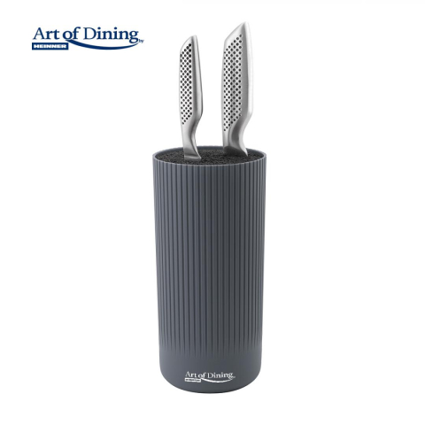 Cutite & seturi - BLOC CUTITE UNIVERSAL H23 CM, GRI, ART OF DINING BY HEINNER
