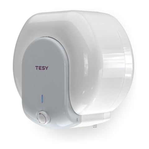 Climatizare & incalzire - Boiler electric Tesy Compact Line TESY GCA 1015L52RC, putere 1500 W, capacitate 10 L, presiune 0.9 Mpa, izolatie 19 mm, instalare deasupra chiuvetei, control mecanic, clasa energetica C, protectie sti