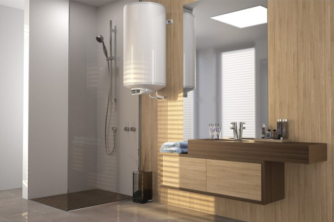 Boiler electric BiLight Cloud 50L, Wi-Fi, 2000W, LCD, montare verticala, Clasa energetica B [1]