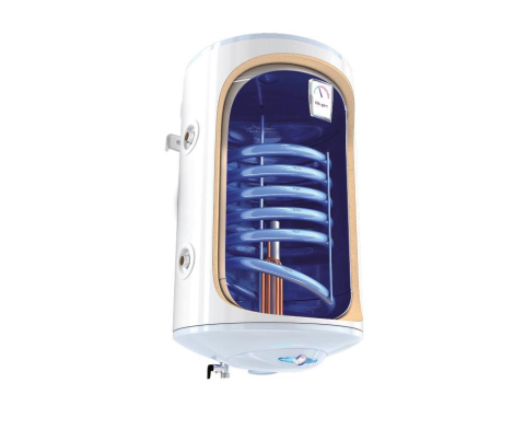 Boilere - BOILER TERMO ELECTRIC TESY GCVSL 804420 B11 TSR, Capacitate 80 Litri / Putere 2000W/ 1 serpentina / serpentina stanga