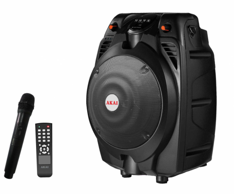 Sisteme audio - Boxa Portabila Activa Akai SS022A-X6, Negru