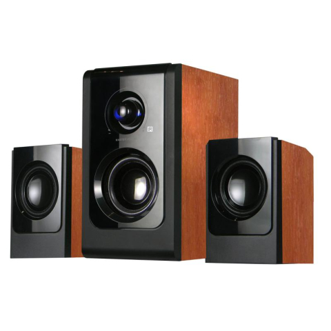 Sisteme audio - Boxe Serioux 2.1 SoundBoost HT2100C, 16W RMS, lemn