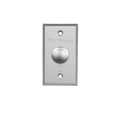 Buton de iesire incastrabil ND-EB05; Iesire contact: NO/NC; Tensiune: 250Vac; 2A; Auto reset; Material: aluminiu; Dimensiuni: (L x W x H) 86 x50 x 40mm; [1]