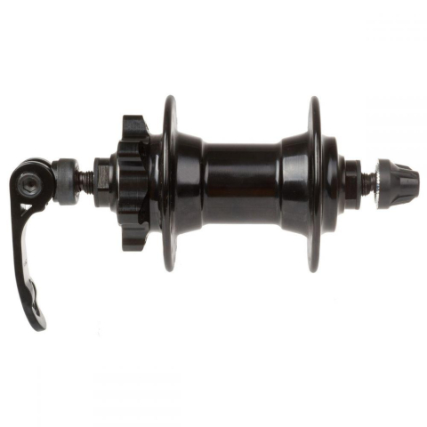 Piese ciclism - Butuc Fata Aluminiu SXT 36H- FD 2 Rulmenti Negru
