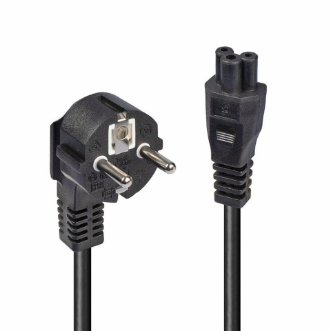 Adaptoare PowerLAN - Cablu alimentare Lindy, conector A: Schuko, conector B: IEC C5C5, lungime cablu 2m, material PVC si PBT, material conductor: cupru, dimensiuni A: 36.5x71x36.5mm (1.44x2.8x1.44in), B: 22.8x64x15mm (0.9