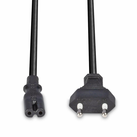 Cablu alimentare Lindy Euro C8 - IEC C7, 5m, negru Description Connector A: Euro Mains Plug Connector B: IEC C7 Cable type: H03-VV-H2F 2 x 0.75mm² Colour: Black https://www.lindy-international.com/Mai [1]