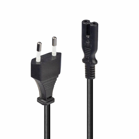 Adaptoare PowerLAN - Cablu alimentare Lindy Euro C8 - IEC C7, 5m, negru Description Connector A: Euro Mains Plug Connector B: IEC C7 Cable type: H03-VV-H2F 2 x 0.75mm² Colour: Black https://www.lindy-international.com/Mai