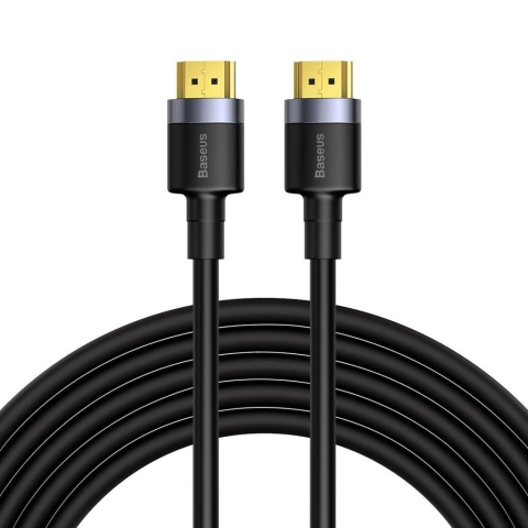 Conectica - Cablu Baseus Cafule, HDMI/ HDMI, 5 m, Negru