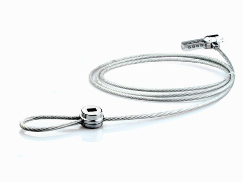 Cablu securitate Natec Lobster Code, 180 cm, Gri [4]