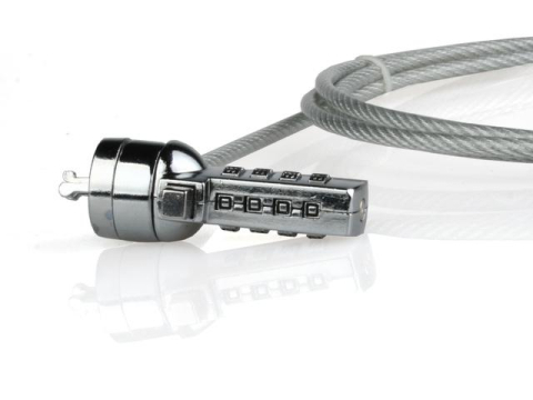 Cablu securitate Natec Lobster Code, 180 cm, Gri [1]