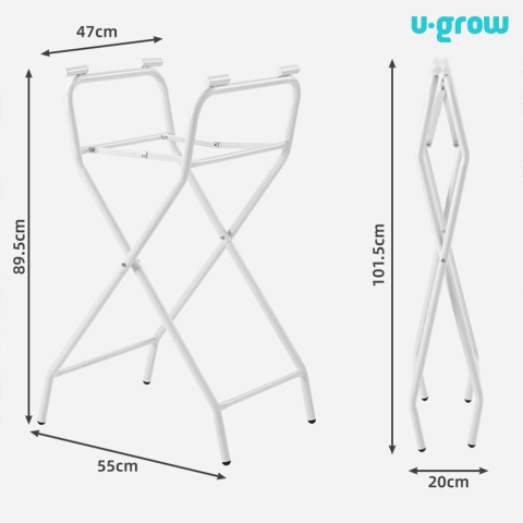 Cadita cu suport metalic, U-Grow [8]