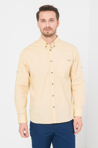 Camasi - CAMASA CASUAL BARBATI BEIGE XXL