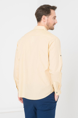 CAMASA CASUAL BARBATI BEIGE XXL [1]