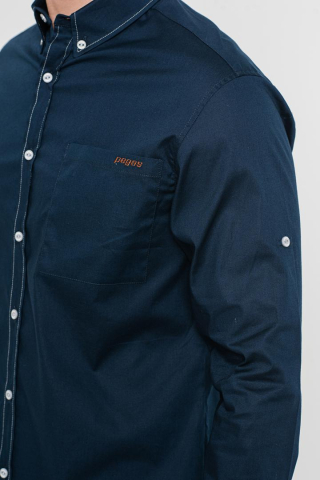 CAMASA CASUAL BARBATI DARK NAVY M [5]