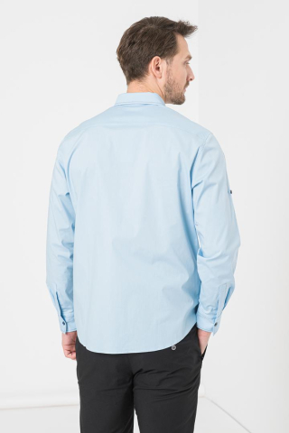 CAMASA CASUAL BARBATI LIGHT BLUE M [2]