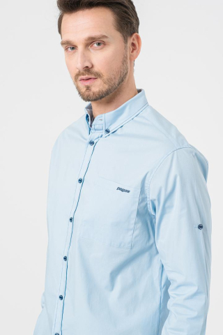CAMASA CASUAL BARBATI LIGHT BLUE M [3]