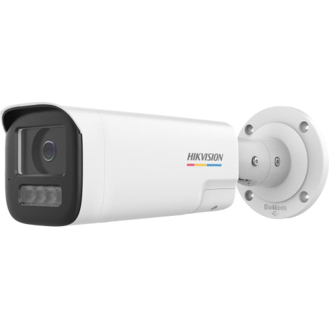 Camere supraveghere IP - Camera de supraveghere IP Bullet 4MP Hikvision DS-2CD1B47G2H- LIUF/SL(2.8MM), lentila fixa 2.8mm, iluminare min: Color: 0.001 Lux @ (F1.0, AGC ON),0 Lux cu lumina alba, IR 50m, microfon incorporat, di