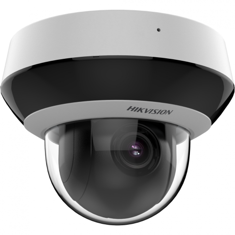 Supraveghere video IP - Camera de supraveghere IP Mini Dome PTZ 4X Outdoor 4MP Hikvision DS-2DE2A404IWG1-E/W, lentila varifocala: 2.8-12mm, iluminare min: Color: 0.005 Lux @ (F1.8, AGC ON),B/W: 0.001 Lux @ (F1.8, AGC ON),0 L