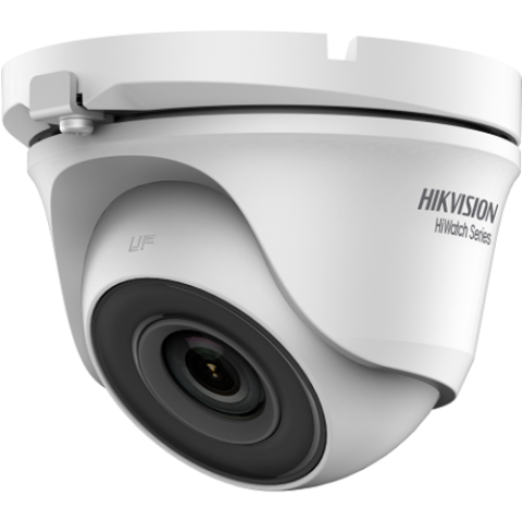 Camere supraveghere - Camera de supraveghere Turret 2MP HiWatch HWT-T120-M(2.8MM), lentila fixa 2.8mm, iluminare: 0.01 Lux@(F1.2, AGC ON), 0 Lux with IR, IR 20M, iesire: TVI/AHD/CVI/CVBS, alimentare: 12 VDC ±15%, protectie