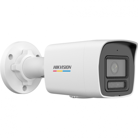 Supraveghere video IP - Cameră de supraveghere Hikvision IP Bullet 2 MP; Senzor: 1/2.8" Progressive Scan CMOS, lentilă fixă: 2.8 mm (unghi de vizualizare: 106°), tehnologie WDR: 120 dB WDR, ieșiri video: 1 RJ45 10M/100M, ilu