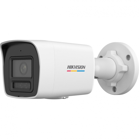 Cameră de supraveghere Hikvision IP Bullet 2 MP; Senzor: 1/2.8" Progressive Scan CMOS, lentilă fixă: 2.8 mm (unghi de vizualizare: 106°), tehnologie WDR: 120 dB WDR, ieșiri video: 1 RJ45 10M/100M, ilu [1]