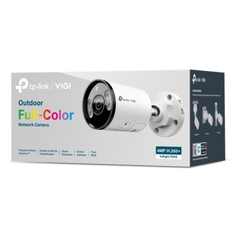 Camera IP Bullet TP-Link VIGI InSight S345(2.8MM), 4MP, Lentila 2.8mm, IR+WL 30m, rezolutie video 2688 x 1520, +/H.265/H.264+/H.264, [3]