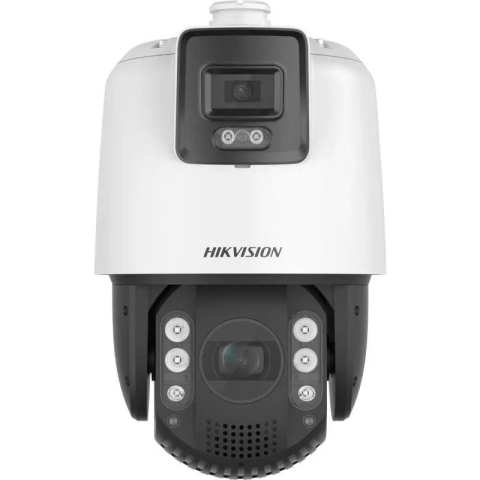 Camere supraveghere IP - Camera supraveghere Hikvision DS-2SE7C425MWG-EB/26 F0 TandemVu 4 MP Panoramic channel supports image stitching, with 180° horizontal field of view;High quality imaging with 6 MP resolution in panorami