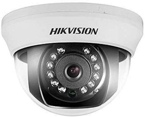 Supraveghere video analog - Camera supraveghere Hikvision Turbo HD dome DS-2CE56H0T-IRMMF(2.8mm)(C); 5MP, rezolutie: 2560 × 1944@20fps, iluminare: 0.01 Lux@(F1.2, AGC ON), 0 Lux with IR, lentila fixa: 2.8mm, unghi vizualizare: h