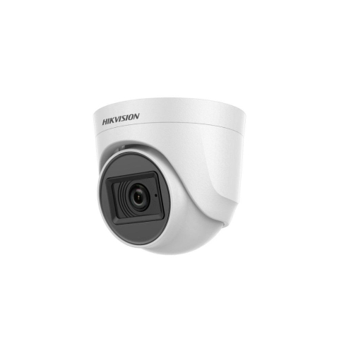 Supraveghere video analog - Camera supraveghere Hikvision TURRET DS-2CE76D0T-ITPFS(2.8mm); 2MP; Audio over coaxial cable, microfon audio incorporat; 2 MP CMOS; rezolutie 1920 (H) × 1080 (V)@25fps; iluminare: 0.01 Lux@(F1.2, AGC 