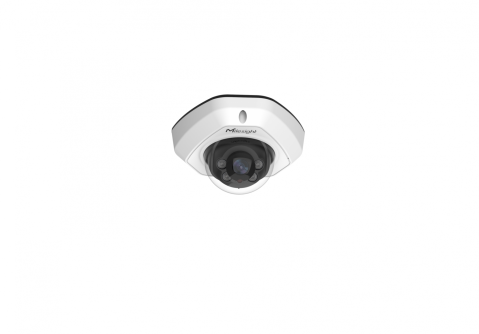 Supraveghere video IP - Camera supraveghere Milesight AI Vandal-proof Mini Dome MS-C8173-PD (2.8mm), 8MP, Senzor: 1/2.8" Progressive Scan CMOS; Rezolutie: 3840*2160 @30fps; Iluminare Color: 0.012Lux@F1.6B/W: 0 Lux with IR on
