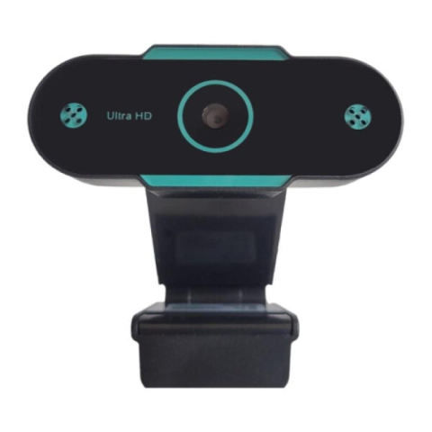 Camere Web - Camera Web SPACER SPWB-CAM4K-02, rezolutie video 4K, USB 2.0, Negru