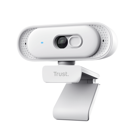 Camere Web - Camera Web Trust Tomar 2K QHD, rezolutie video 2K, USB 2.0, Alb