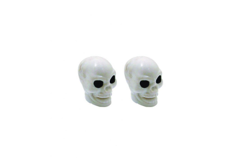 Ciclism - CAPACE VALVA CRANIU VC2912, 2buc, material Plastic, pentru valva auto, ALB