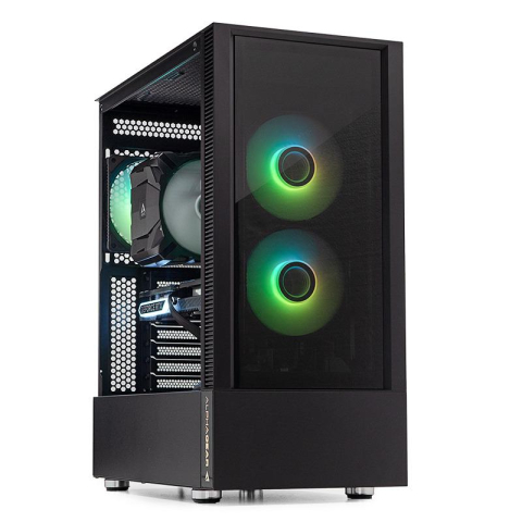 Carcasa ALPHAGEAR Tempest Glass ARGB, Mid Tower, Transparent [2]