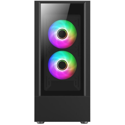 Carcase - Carcasa ALPHAGEAR Tempest Glass ARGB, Mid Tower, Transparent